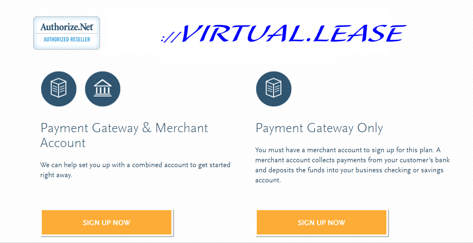 Virtual.Lease Payment Gateway and Merchant accounts